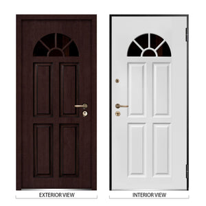 Front Exterior Pre-hung Door | Ballucio 1788 | Dark Brown Oak - Doors