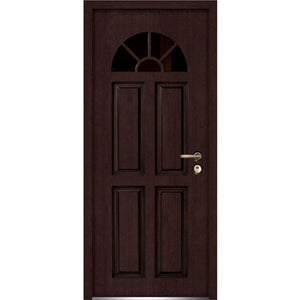 Front Exterior Pre-hung Door | Ballucio 1788 | Dark Brown Oak - Doors