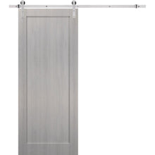 Load image into Gallery viewer, Sliding Barn Door with Hardware | Quadro 4111 | Grey Ash