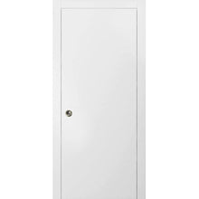 Load image into Gallery viewer, Sliding French Pocket Door | Planum 0010 | White Silk