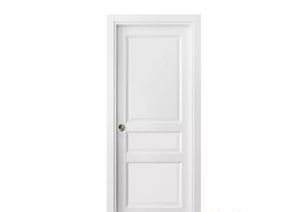 3-Panel Pocket Door | Lucia 31 | White Silk - pocket Doors