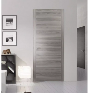 Modern Wood Interior Door with Hardware | Planum 0020 | Ginger Ash