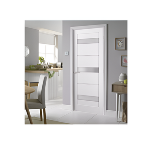 Lite Door with Hardware | Quadro 4113 | White Silk