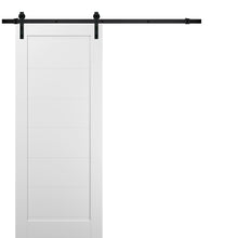 Load image into Gallery viewer, Sliding Barn Door with Hardware | Quadro 4115 | White Silk - Home Doors