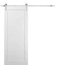 Load image into Gallery viewer, Sliding Barn Door with Hardware | Quadro 4115 | White Silk - Home Doors