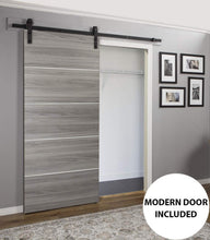Load image into Gallery viewer, Sliding Barn Door with Hardware | Planum 0020 | Ginger Ash