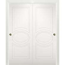 Load image into Gallery viewer, Sliding Closet Bypass Doors | Mela 7001 | Matte White - 36’’ x 80’’ (2* 18x80) - Home