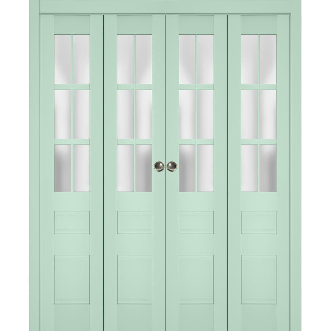 Sliding Closet Double Bi-fold Doors | Veregio 7339 | Oliva