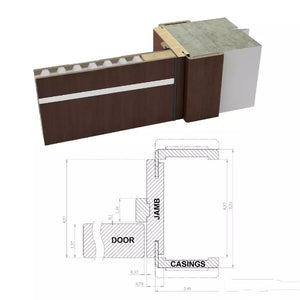 Solid French Double Doors | Planum 0020 | White Silk - Home