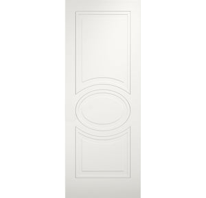 Slab Door Panel | Mela 7001 | Matte White