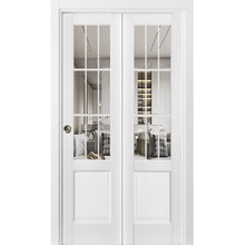 Load image into Gallery viewer, Sliding Closet Bi-fold Doors | Felicia 3599 | White Silk - 36’’ x 80’’ (2* 18x80) - Home