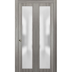Sliding Closet Bi-fold Doors | Planum 2102 | Ginger Ash