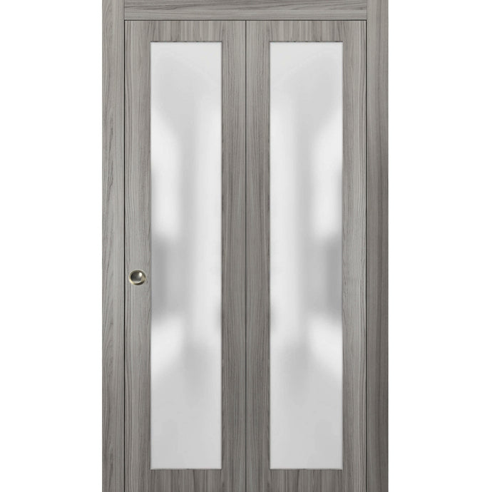 Sliding Closet Bi-fold Doors | Planum 2102 | Ginger Ash