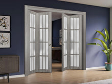 Load image into Gallery viewer, Sliding Closet Double Bi-fold Doors | Felicia 3312 | Ginger Ash